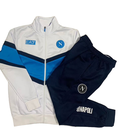Napoli - Tuta Bianca Bambino 25/26