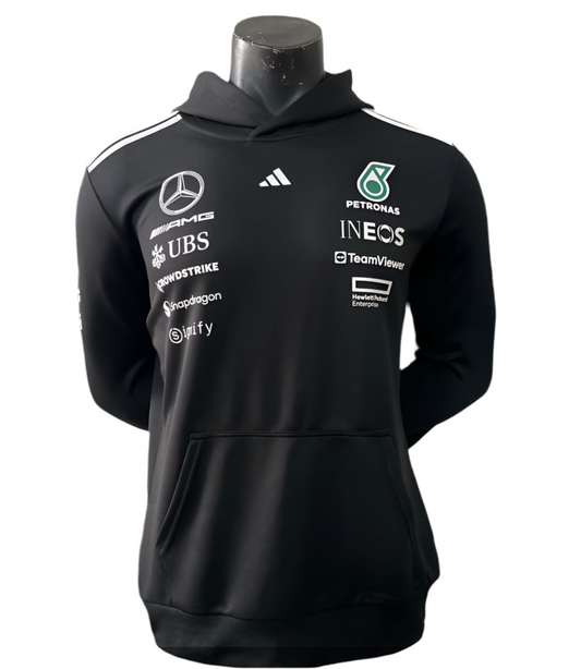 Felpa Mercedes AMG Petronas con Cappuccio 2025