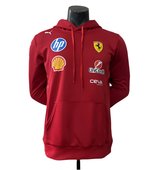 Felpa Ferrari con Cappuccio 2025