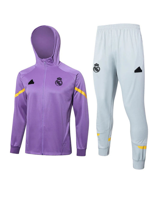 Real Madrid 24/25 Hooded Tracksuit