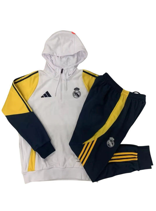 Real Madrid 24/25 Hooded Tracksuit