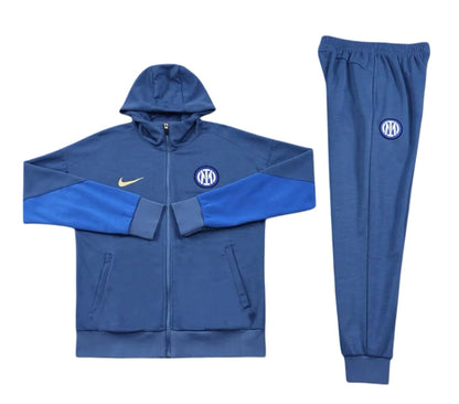 Tuta Con Cappuccio Inter 24/25