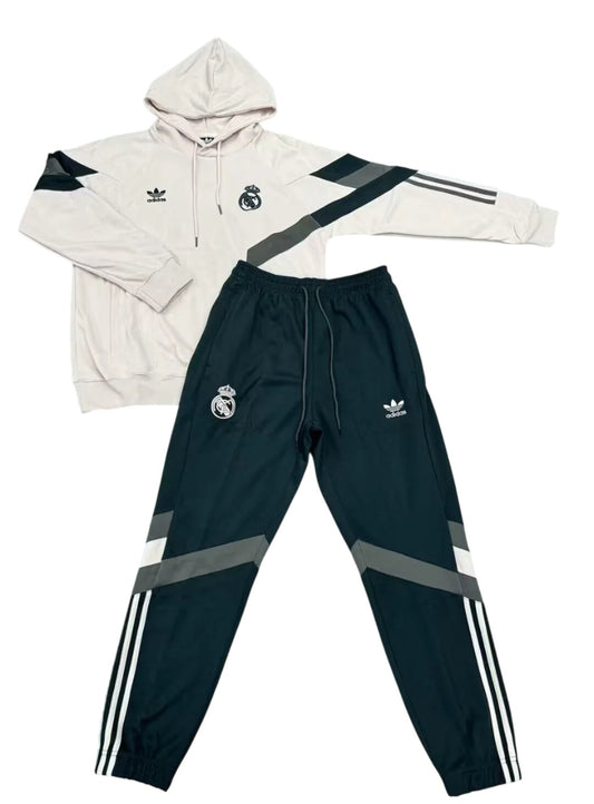 Real Madrid 24/25 Hooded Tracksuit