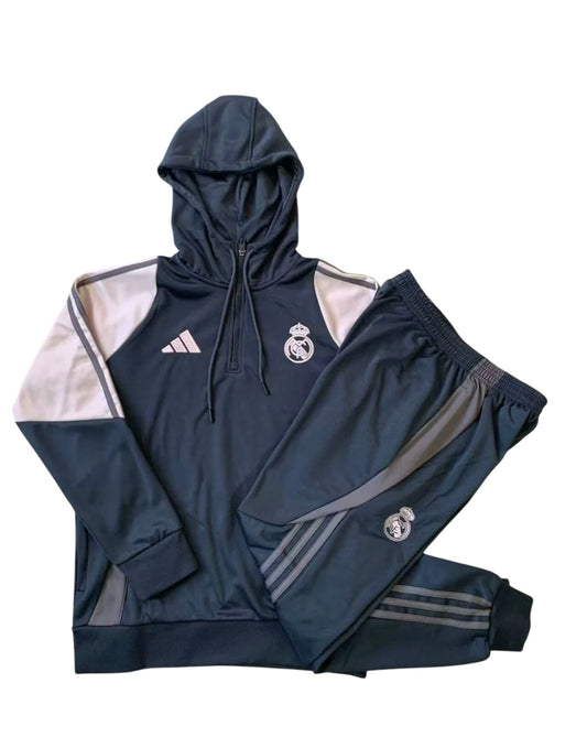 Real Madrid 24/25 Hooded Tracksuit