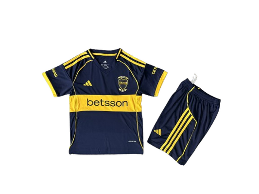 Boca Juniors home - Kit Bambino 25/26