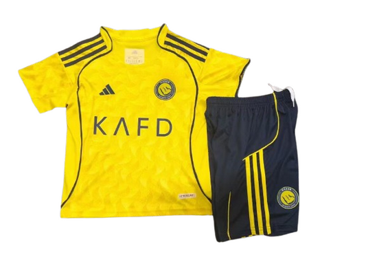Al-Nassr Home - Kit Bambino 25/26