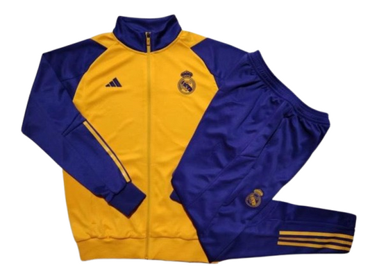 Tuta Real Madrid Zip completa