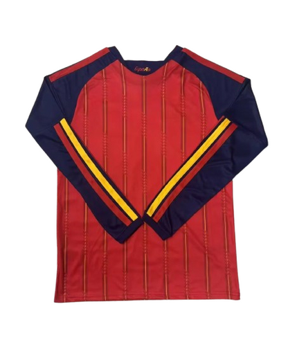 Spagna Home Maniche Lunghe 25/26