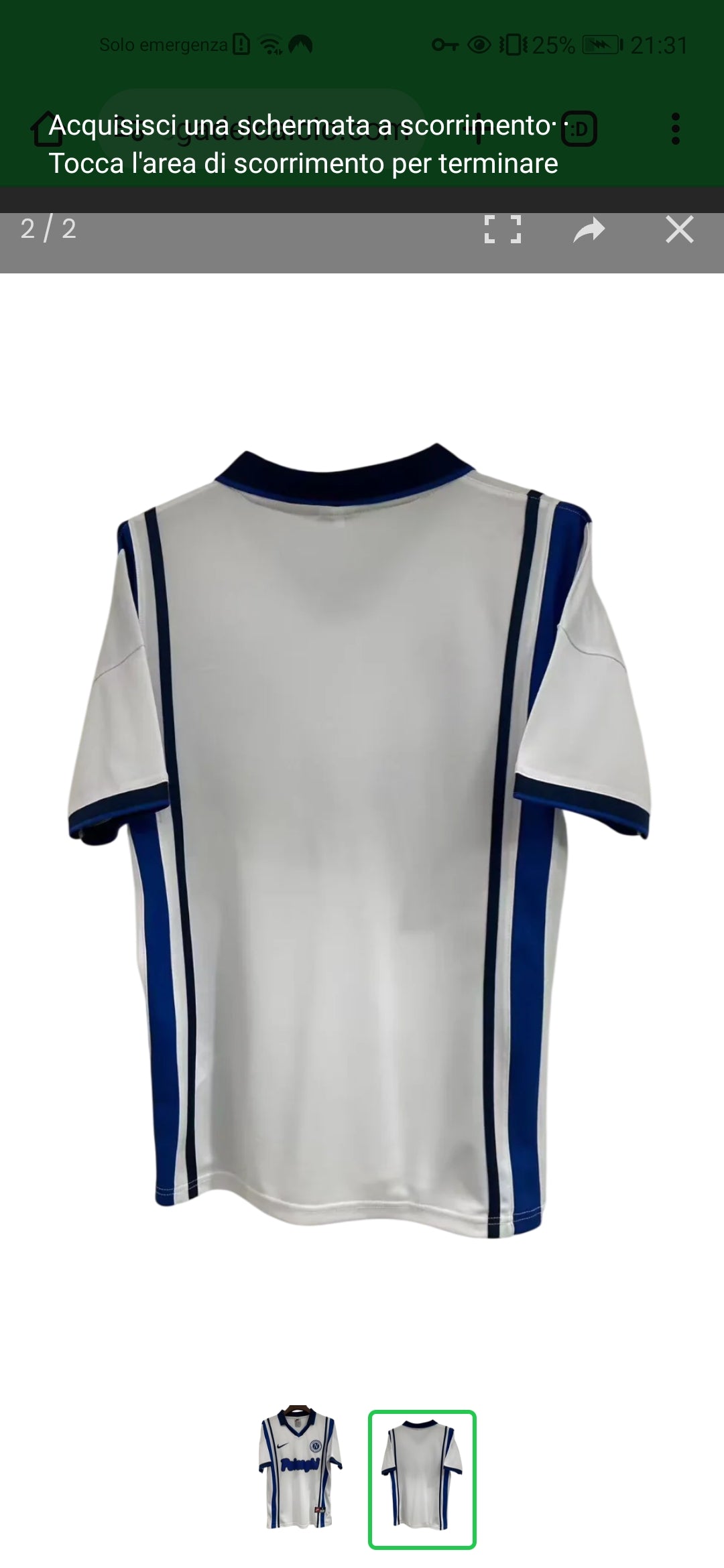 Napoli Away '98