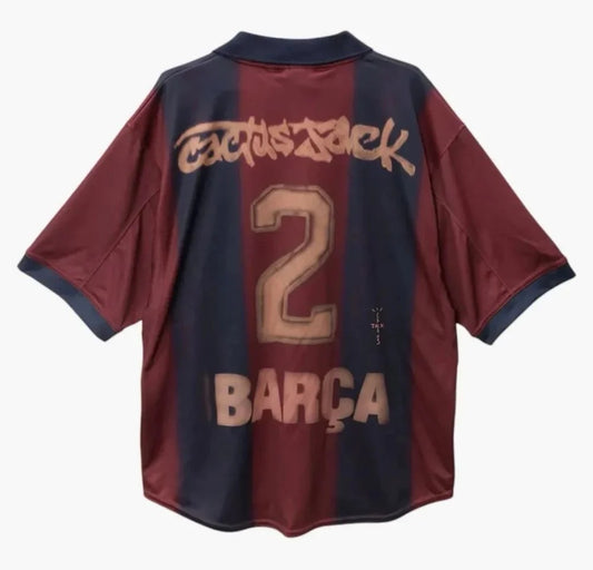 Travis Scott x Nike x Barcellona retro 00/01 Home Skeleton