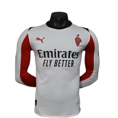 Milan Away Maniche Lunghe - Player Version 25/26