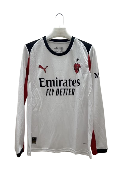 Milan Away Maniche Lunghe 25/26
